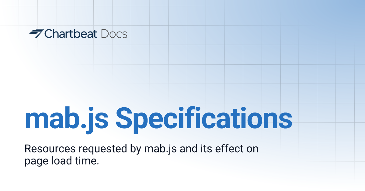 mab.js Specifications | Chartbeat Docs